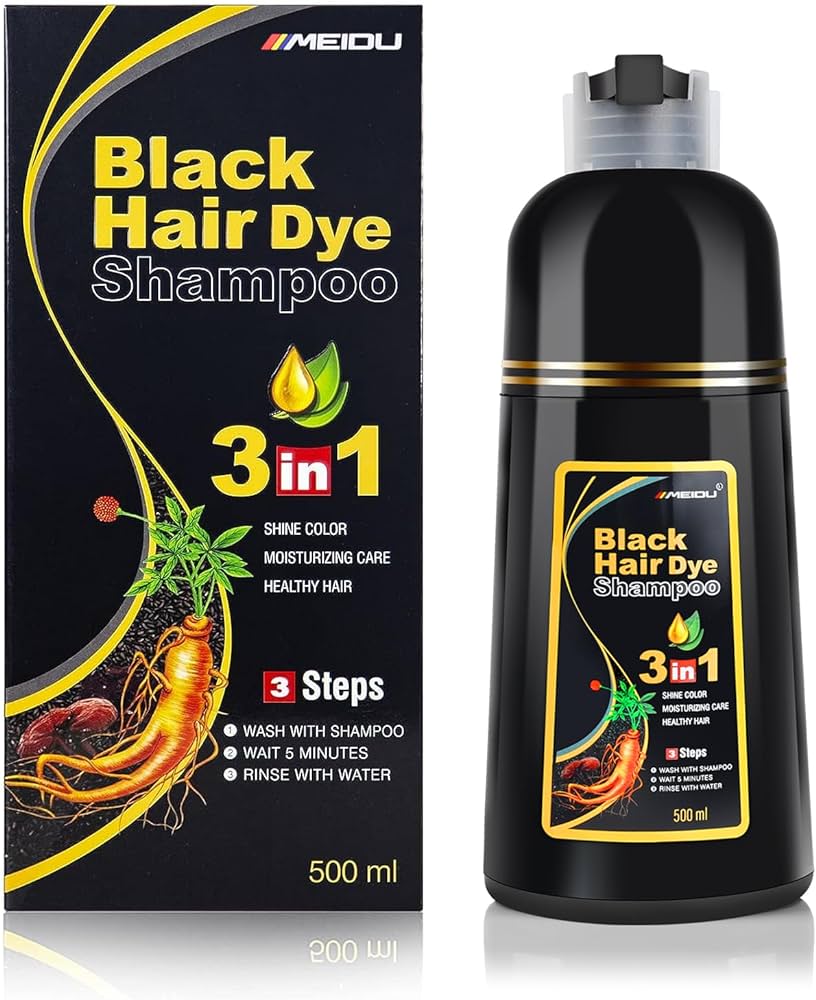 Dexe Shampoo Cubre Canas Black Hair + Envio Gratis